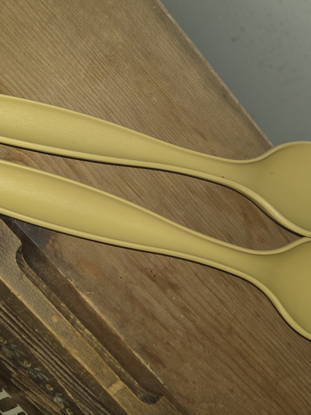 Yellow Silicone Serving Spoons - Home Dining